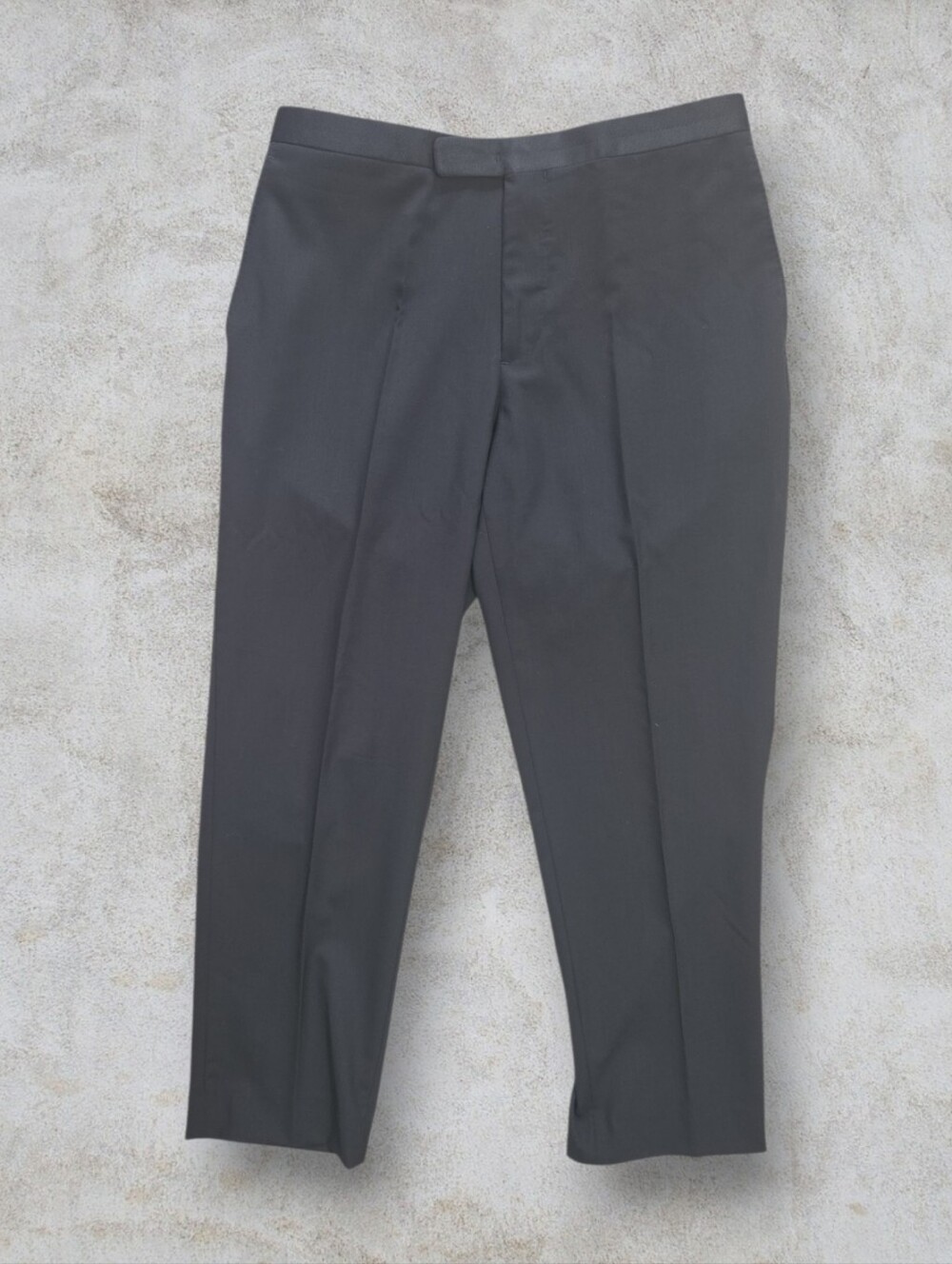 Boglioli 100% Virgin Wool Pants Sport Formal Black IT 50 From 50k Jacket Custom